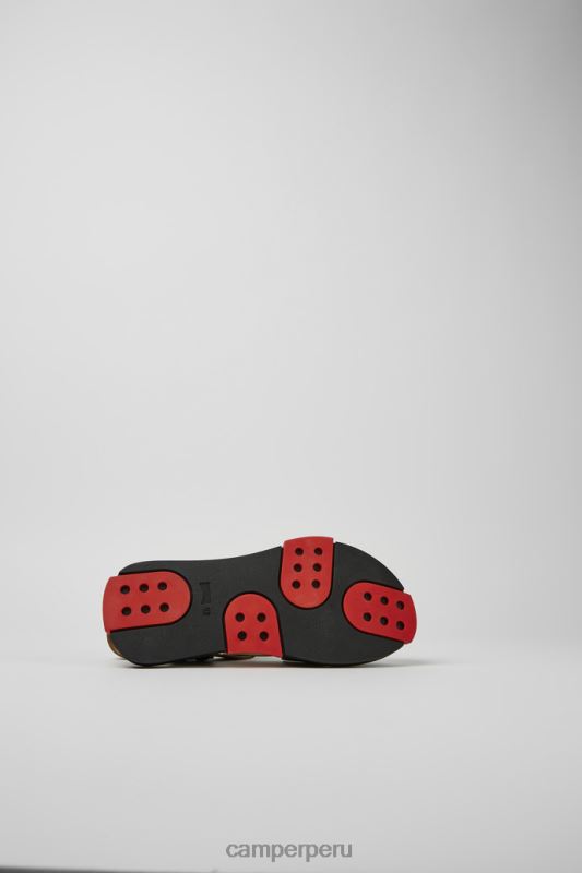 negro BX6281759 Camper conjunto de diseño sandalias de cuero negro para hombre