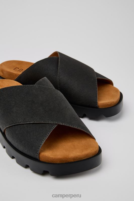 negro BX628368 Camper brutus sandal negro sandalias hombre novedades