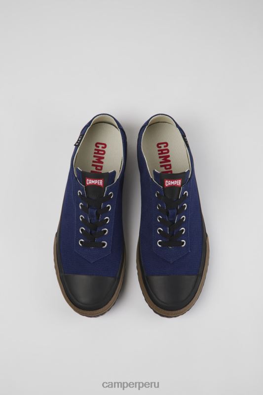 azul BX6281533 Camper Zapatillas camaleon de algodón reciclado azul para hombre novedades