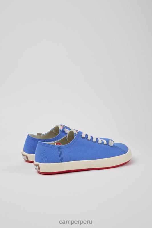 azul BX628335 Camper Zapatillas design peu rambla de algodón reciclado azul para hombre