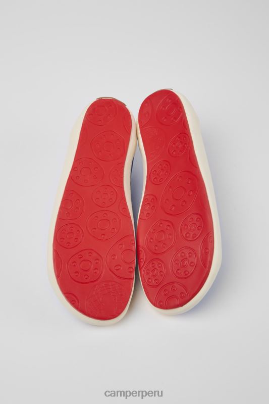 azul BX628335 Camper Zapatillas design peu rambla de algodón reciclado azul para hombre