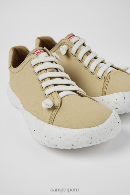 beige BX6281505 Camper Zapatillas peu Stadium de tejido beige para hombre exclusivas