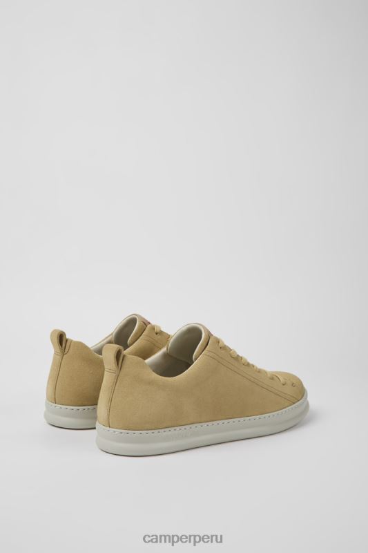 beige BX6281517 Camper Zapatillas runner de nobuk beige para hombre novedades
