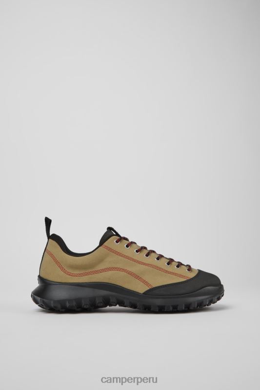beige BX6281583 Camper Zapatillas crclr gore-tex exclusivas de nobuk y textil beige para hombre