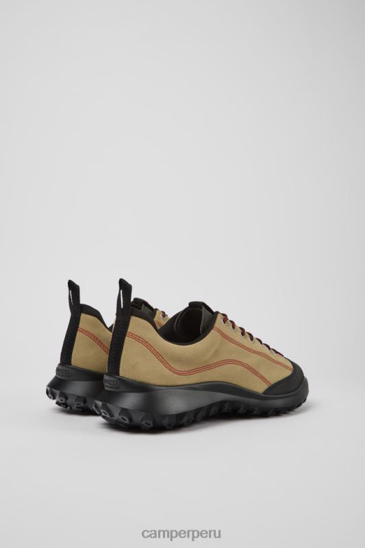 beige BX6281583 Camper Zapatillas crclr gore-tex exclusivas de nobuk y textil beige para hombre
