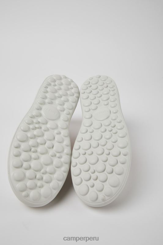 blanco BX6281536 Camper pelotas xlite zapatillas exclusivas de tejido y piel blanco y rojo para hombre