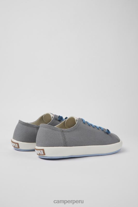 gris BX6281520 Camper Zapatillas exclusivas peu rambla textil gris para hombre
