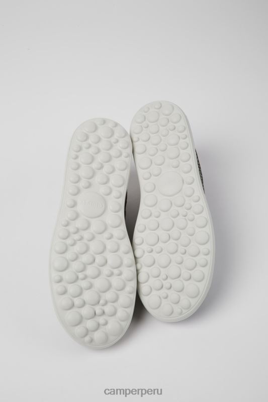 gris BX6281543 Camper Zapatillas pelotas de diseño xlite de piel color gris oscuro para hombre.