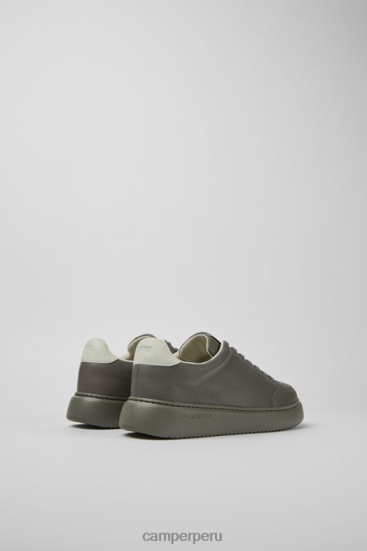 gris BX6281600 Camper Zapatillas design runner k21 de piel gris para hombre.