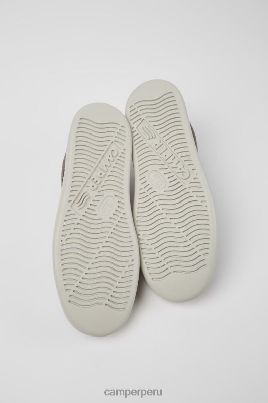 gris BX628353 Camper Zapatillas runner de piel gris para hombre novedades