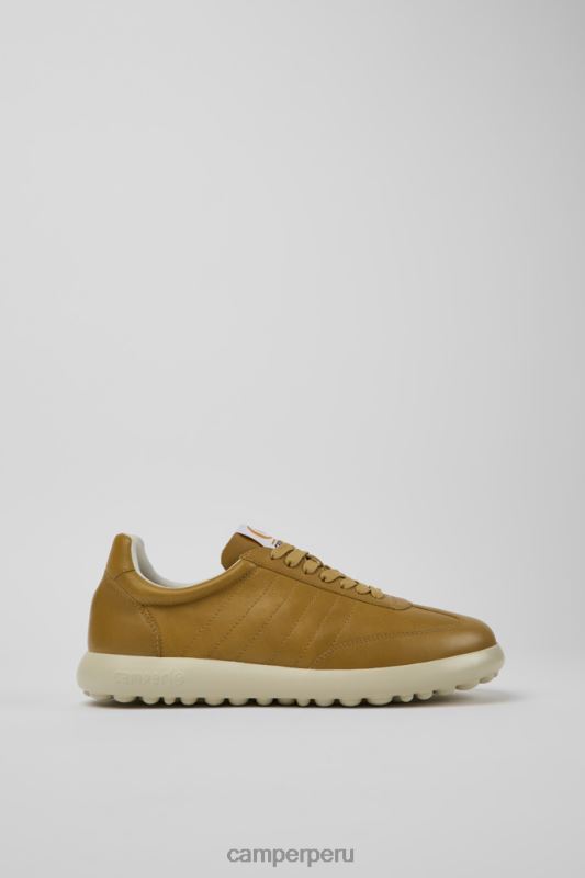 marrón BX6281663 Camper Zapatillas pelotas de diseño xlite de piel marrón y beige para hombre.