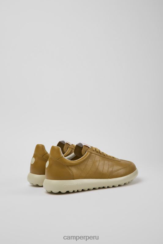 marrón BX6281663 Camper Zapatillas pelotas de diseño xlite de piel marrón y beige para hombre.