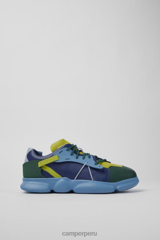 multicolor BX6281494 Camper Zapatillas twins multicolor de piel y tejido exclusivas para hombre.