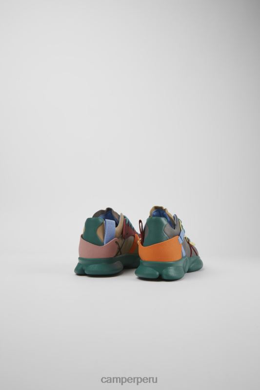 multicolor BX628365 Camper Zapatillas twins exclusivas de piel y nobuk multicolor para hombre.