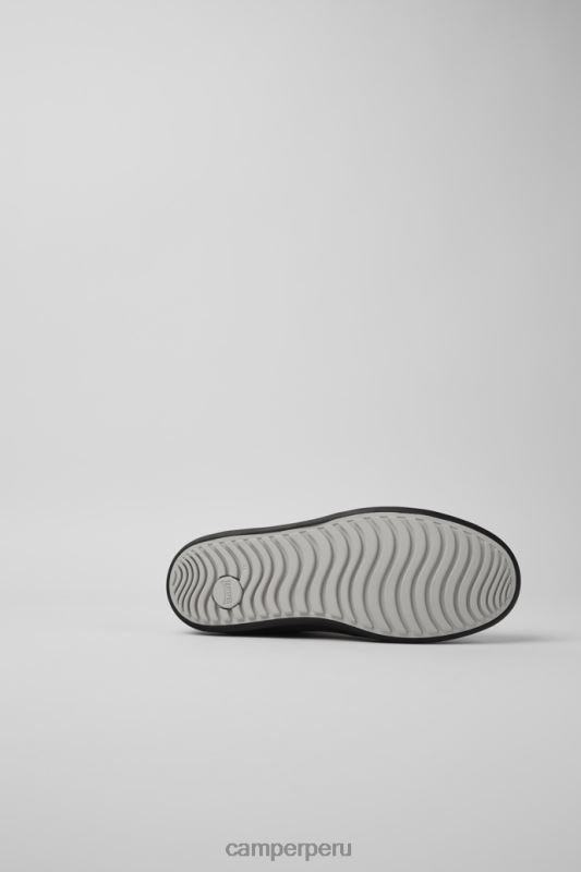 negro BX6281546 Camper Zapatos chasis de piel negro para hombre novedades