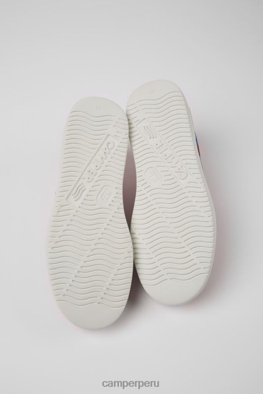 rojo BX6281629 Camper Zapatillas design runner k21 estampadas en rojo y azul para hombre.