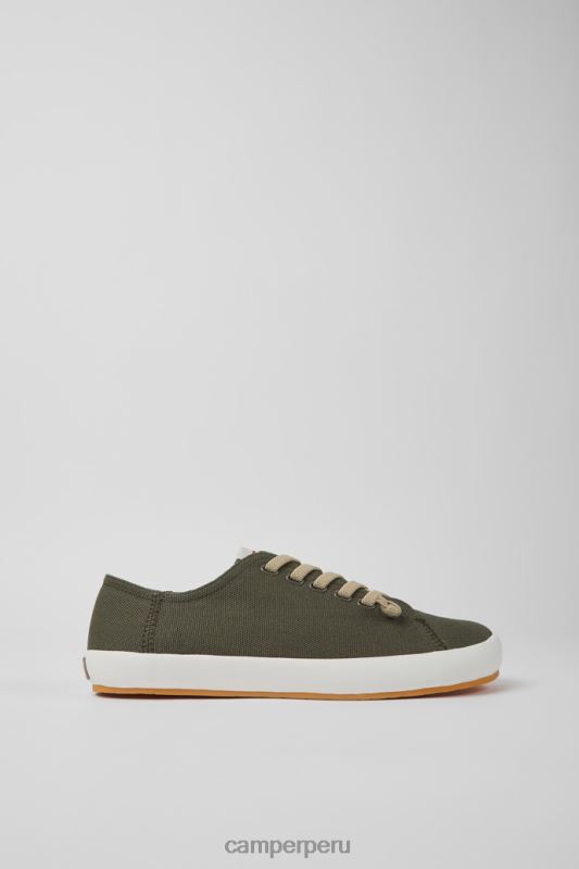 verde BX6281521 Camper Zapatillas peu rambla textil verde para hombre exclusivas