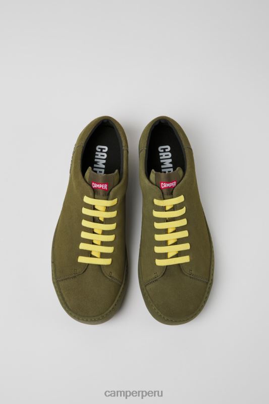 verde BX6281525 Camper Zapatillas design peu touring de nobuk verde para hombre