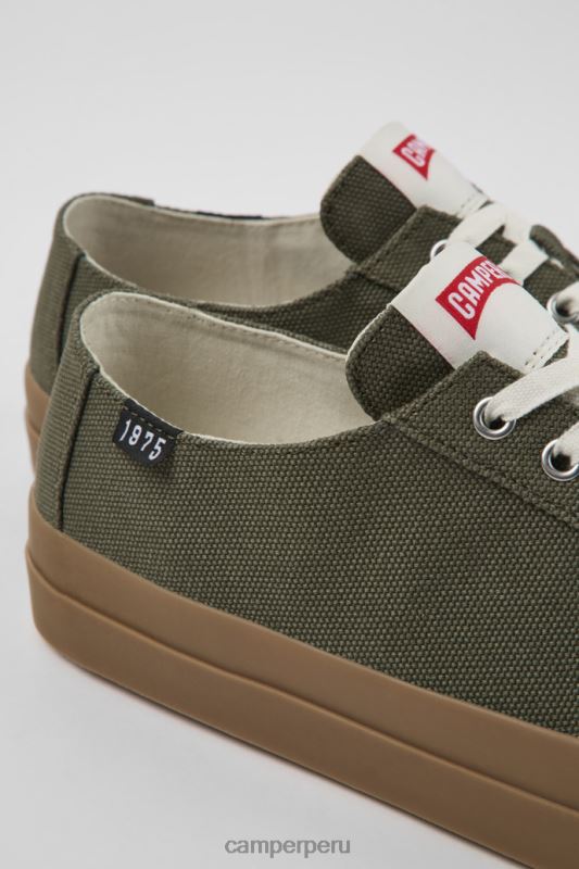verde BX6281532 Camper Zapatillas camaleon de algodón reciclado verde para hombre novedades