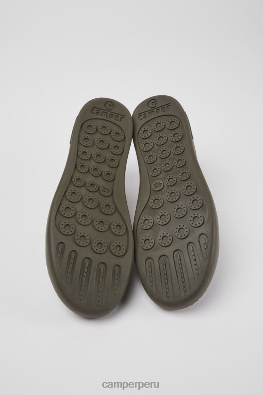 verde BX6281672 Camper zapatillas peu touring de nobuck verde exclusivas