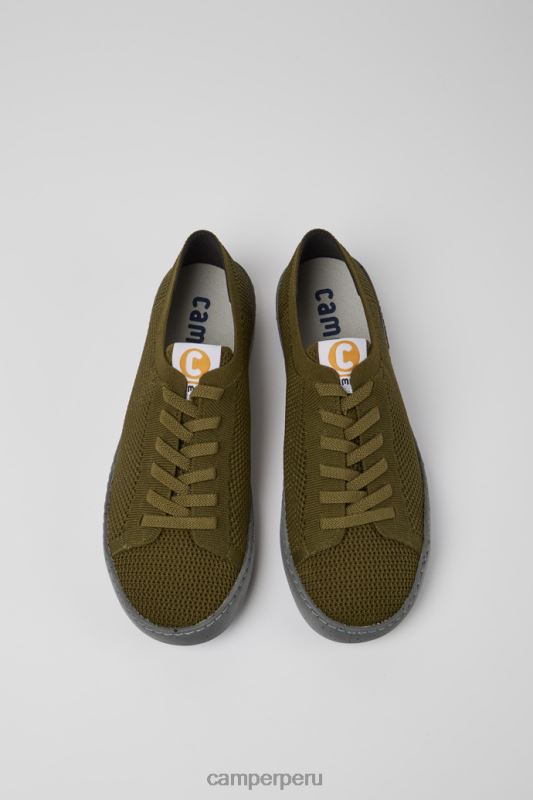 verde BX6281674 Camper Design peu touring zapatillas verdes con mascotas recicladas para hombre