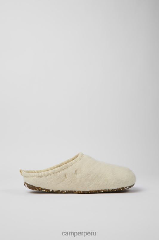 beige BX6281743 Camper Zapatillas wabi de lana beige para hombre exclusivas