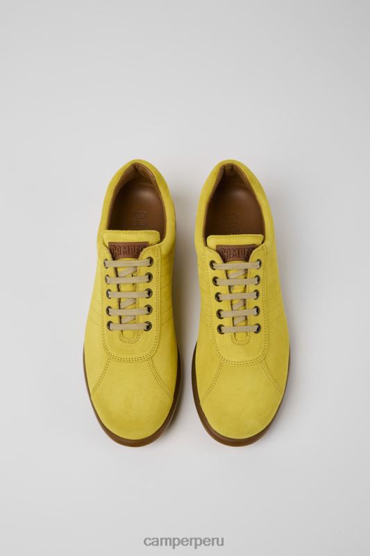 amarillo BX6281332 Camper pelotas zapatillas de nobuck amarillo para hombre exclusivas