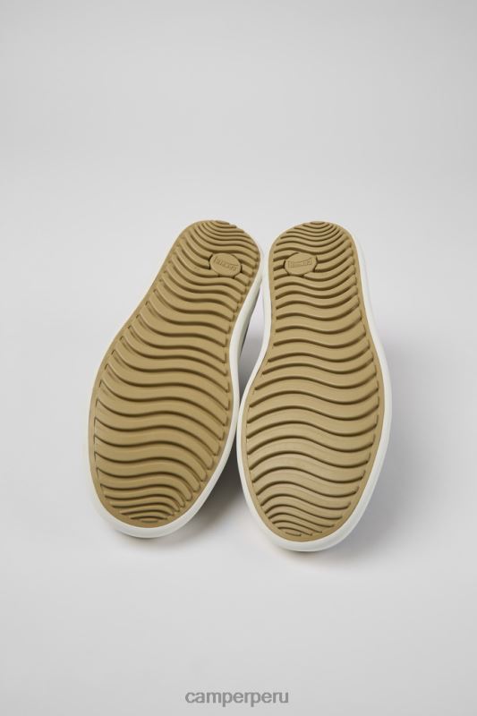 azul BX6281206 Camper Zapatos de diseño de piel azul chasis para hombre.