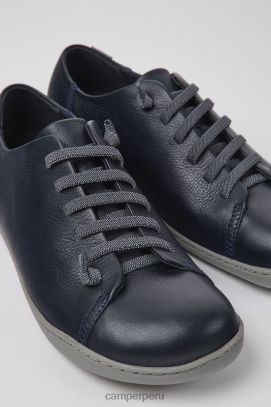 azul BX6281211 Camper zapatos peu de piel azul para hombre novedades