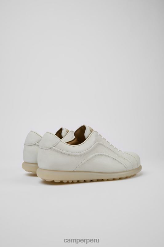 blanco BX6281307 Camper Deportivas pelotas de diseño de piel sin teñir en color blanco para hombre.