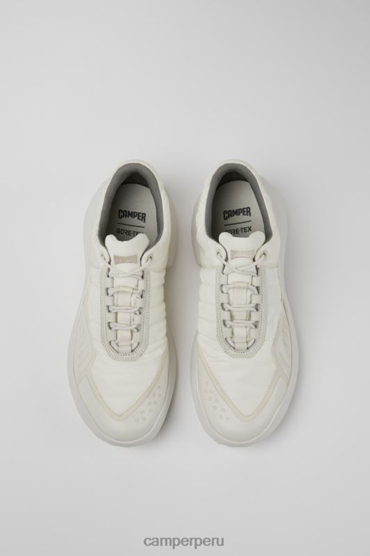 blanco BX6281323 Camper Zapatilla crclr gore-tex blanca de diseño para hombre.
