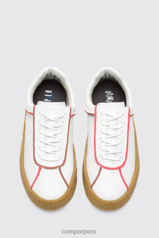 blanco BX6281342 Camper Zapato twins blanco con cordones para hombre twins novedades