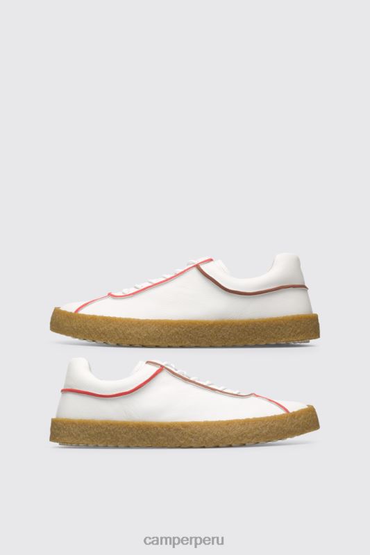 blanco BX6281342 Camper Zapato twins blanco con cordones para hombre twins novedades
