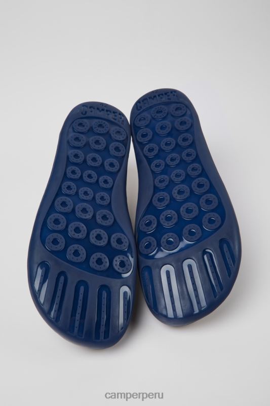 gris BX6281243 Camper zapatos de piel gris peu de diseño para hombre