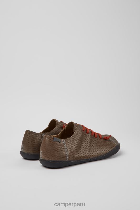 marrón BX6281333 Camper zapatos de diseño peu de piel marrón para hombre