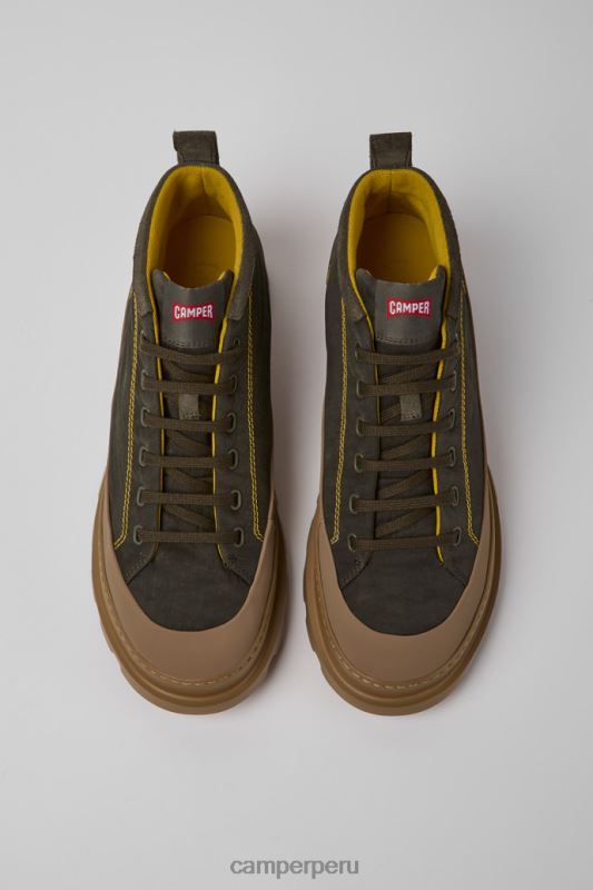 marrón BX6281343 Camper botines brutus marrón y verde para hombre novedades