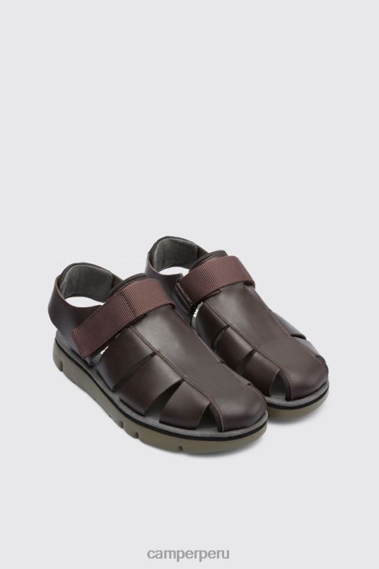 marrón BX628283 Camper sandalias oruga marrón para hombre novedades