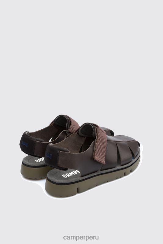 marrón BX628283 Camper sandalias oruga marrón para hombre novedades
