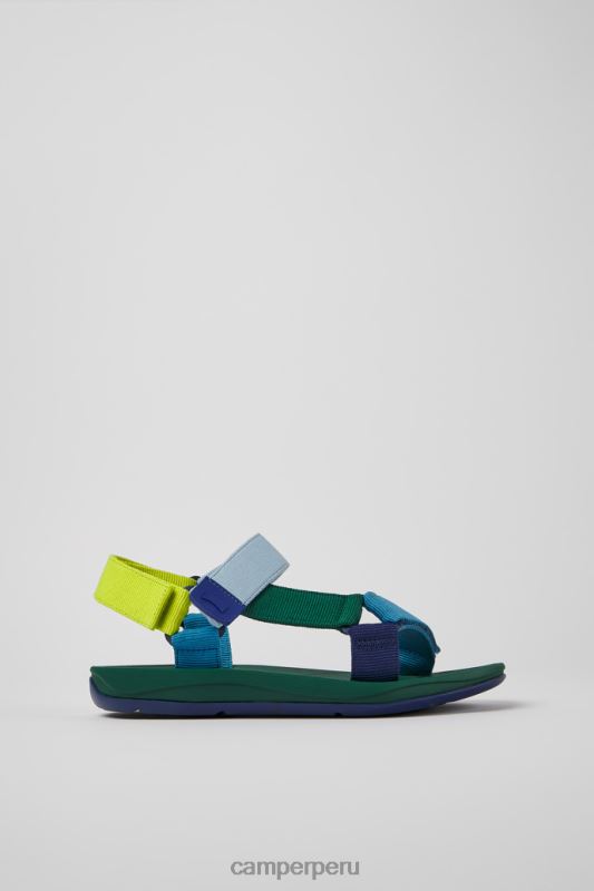 multicolor BX6281216 Camper Sandalias textiles multicolores a juego con diseño para hombre.