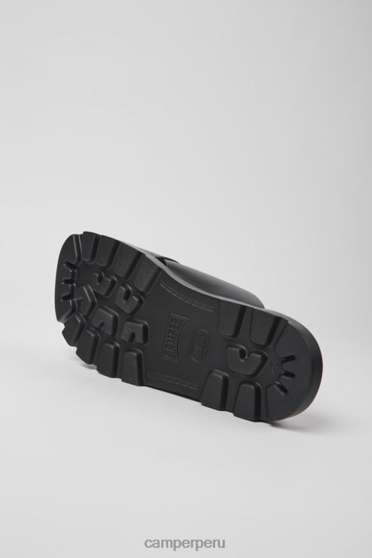 negro BX6281196 Camper brutus sandal sandalias de piel negro para hombre novedades