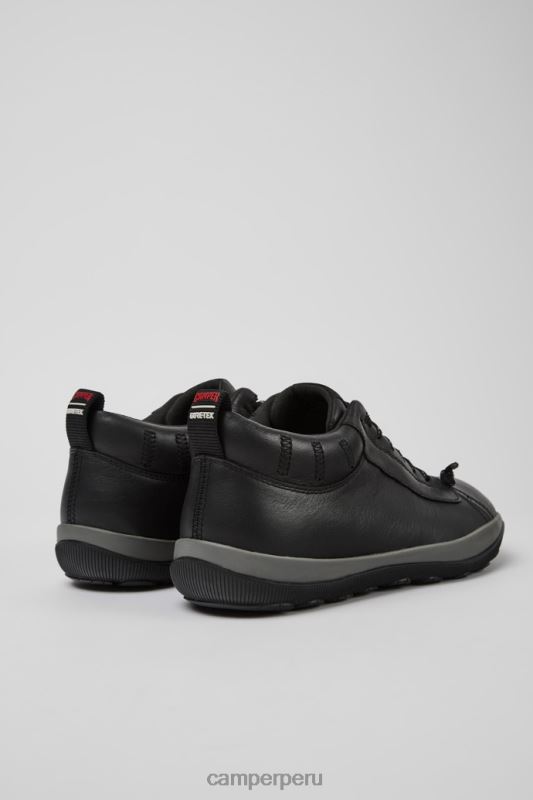 negro BX6281267 Camper Zapatos de diseño peu pista gore-tex de piel negro para hombre