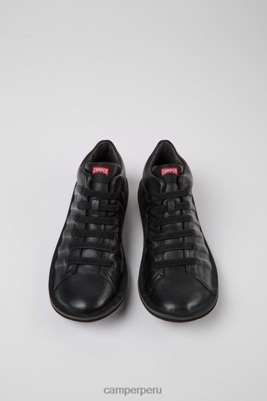 negro BX6281299 Camper botines de piel gore-tex beetle de diseño negro para hombre