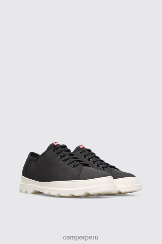 negro BX6281339 Camper Zapato textil brutus negro para hombre novedades