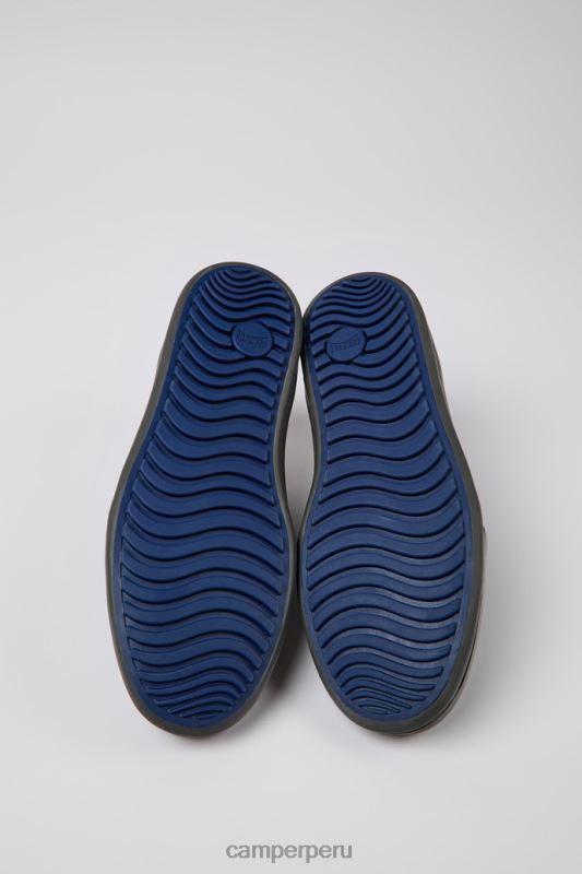 verde BX6281266 Camper botines chasis de piel verde oscuro para hombre exclusivos