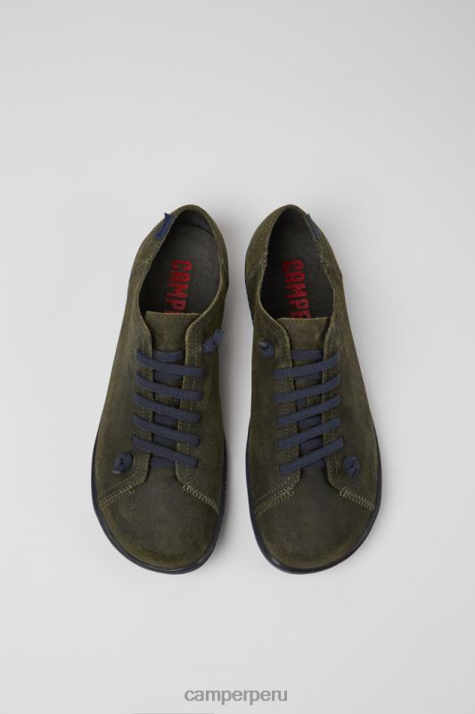 verde BX6281291 Camper zapatos peu nobuk verde para hombre exclusivos