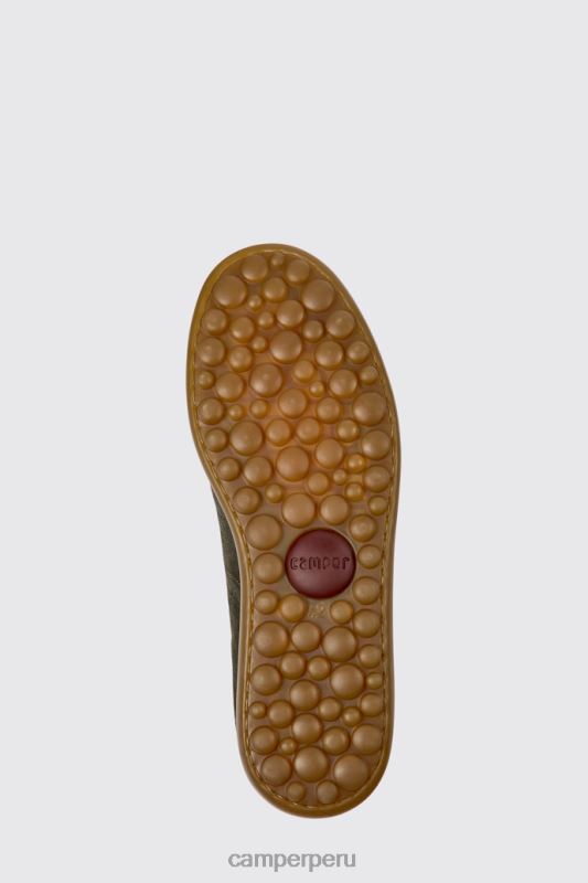 verde BX6281304 Camper Zapatillas exclusivas pelotas de nobuck verde para hombre.