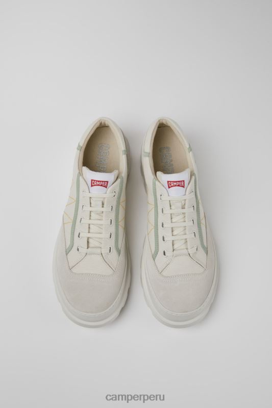 verde BX6281318 Camper Zapatilla brutus para hombre en color blanco gris y verde novedades