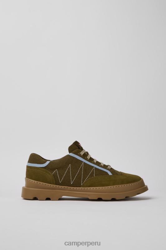 verde BX6281321 Camper Zapatillas brutus verdes y azules exclusivas para hombre.