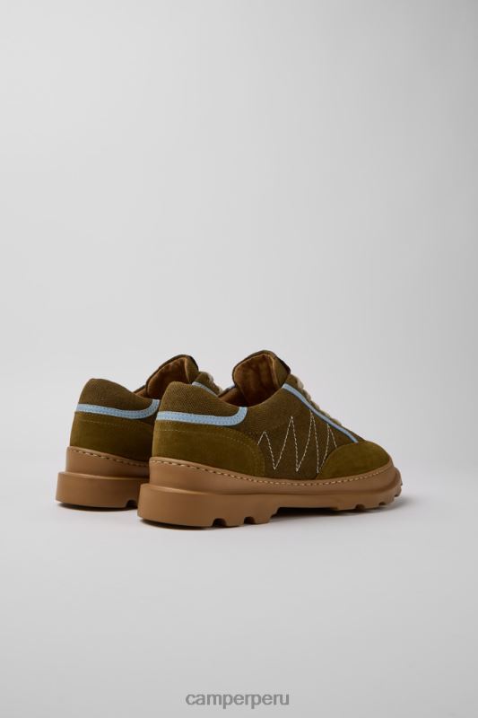 verde BX6281321 Camper Zapatillas brutus verdes y azules exclusivas para hombre.