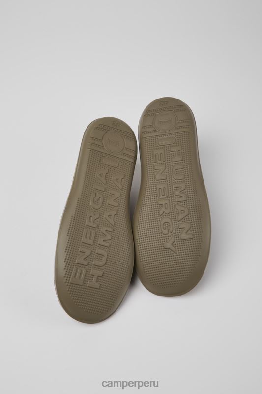 verde BX628267 Camper Zapatillas de nobuck verde escarabajo para hombre novedades